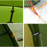 Палатка 2-местная NATUREHIKE OPALUS NH17L001-L 6976023924781 20D зеленый