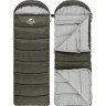 Спальный мешок NATUREHIKE U SERIES U250S двойной хлопок осень-зимамолния слева Green 6927595764305L